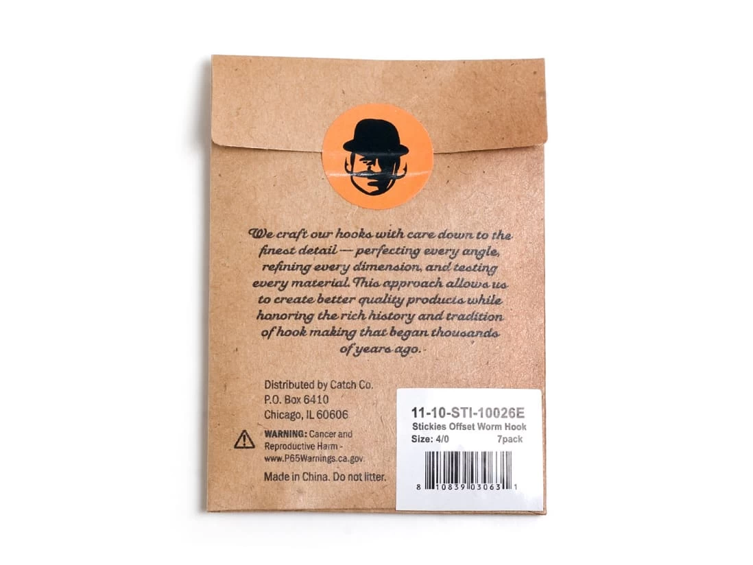 Stickies Offset Worm Hook - Image 2