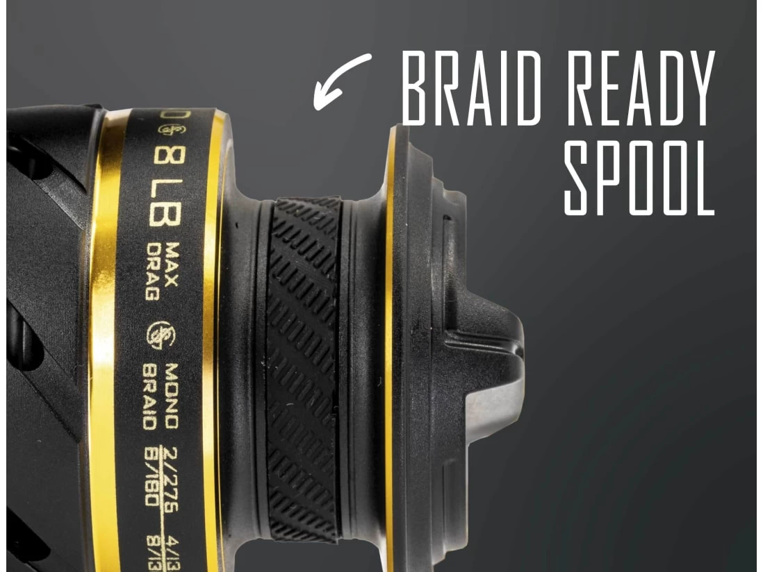 Googan Squad Gold Series Spinning Reel & Finesse Rod Bundle - Image 4