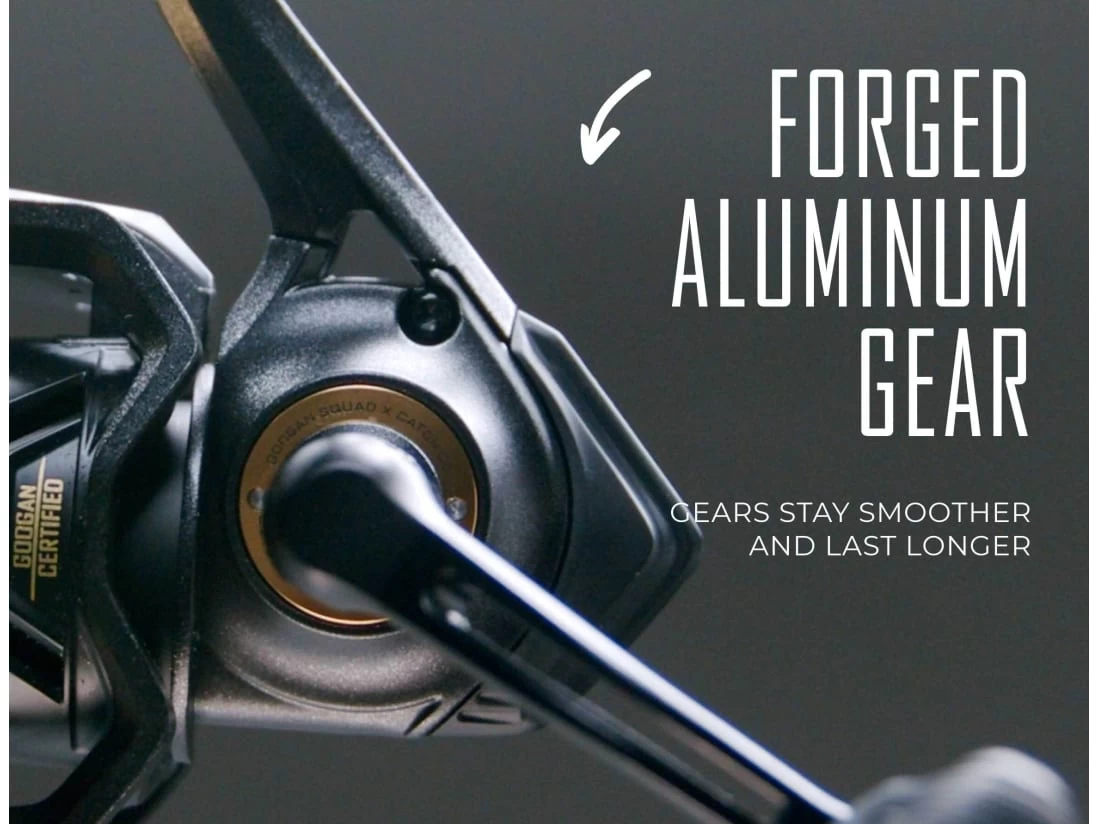 Googan Squad Gold Series Spinning Reel & Finesse Rod Bundle - Image 5