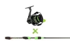 Googan Squad Green Series Go-To Rod & Spinning Reel Bundle