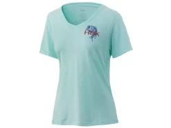 HUK Women's V-Neck