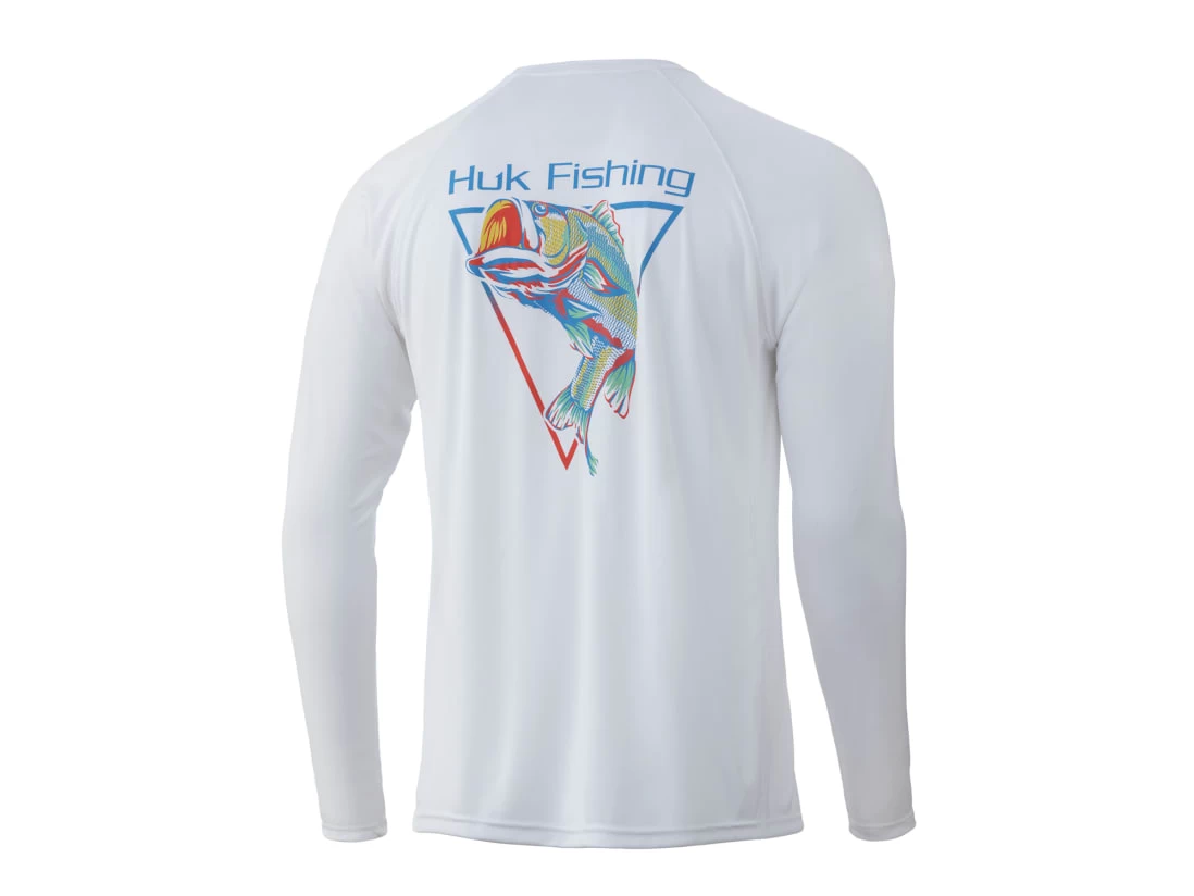 HUK Big Mouth Pursuit Long Sleeve Shirt - Image 2