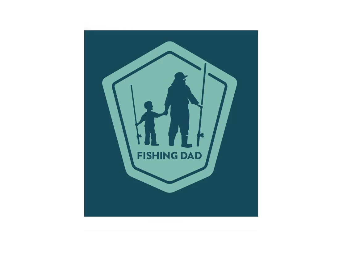 Fishing Dad With Son T-Shirt - Image 2